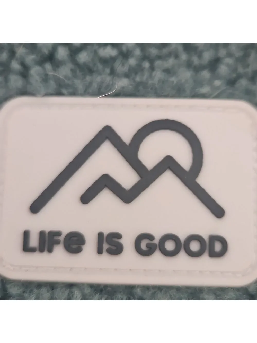 Life Is Good Sherpa Dog Hoodie Jacket – Sage Green – Medium – Cozy Winter Coat